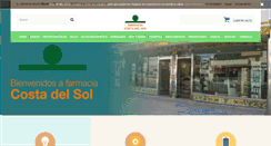 Desktop Screenshot of farmaciacostadelsol.com